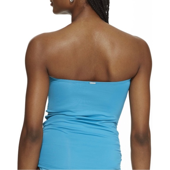 NWT Anne Cole Live In Color‎ Twist Front Bandeau - Picture 2 of 6